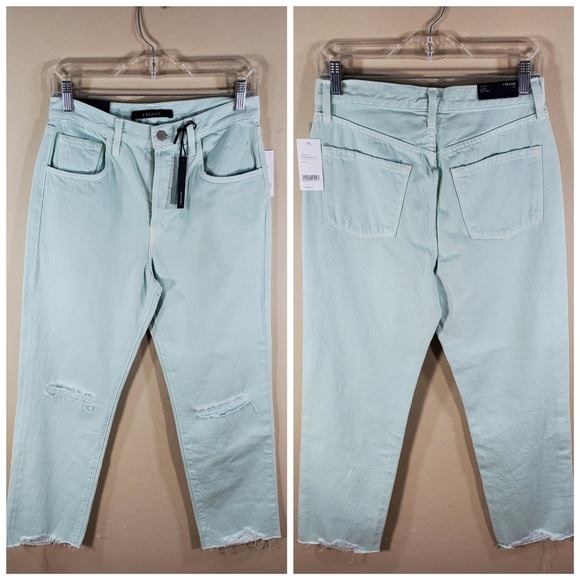 J BRAND Wynne Cropped Straight Distressed Jeans - Picture 3 of 8
